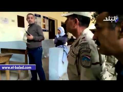 صدى البلد | قوات الجيش تتفقد تأمينات لجان طرة