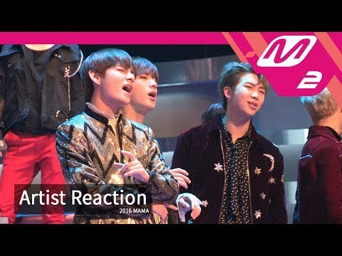 [2017MAMA x M2] 2016MAMA x M2 아티스트 리액션 Artist Reaction