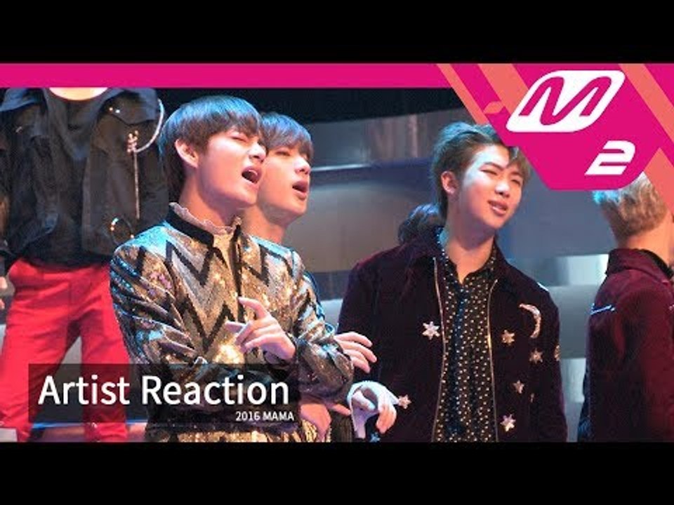 [2017MAMA x M2] 2016MAMA x M2 아티스트 리액션 Artist Reaction