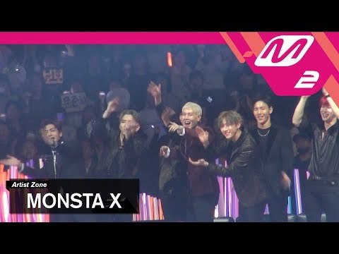 [2017MAMA x M2] 몬스타엑스 Reaction to 세븐틴's Performance
