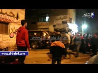 صدى البلد |  مشاجرة بين انصار مرشحين ببندر المحلة ببسب الرشاوي