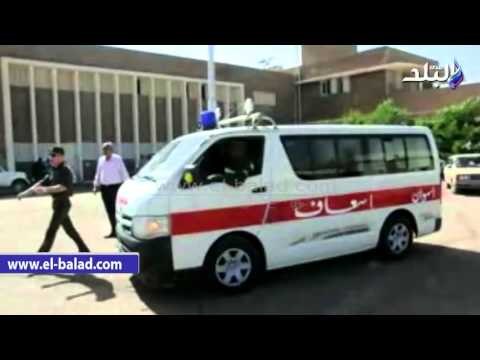 صدى البلد | جنازة عسكرية يتقدمها محافظ أسوان لشهيد تفجيرات العريش