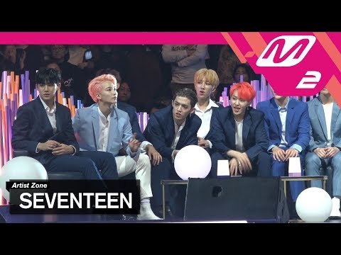 [2017MAMA x M2] 세븐틴 Reaction to 몬스타엑스's Performance
