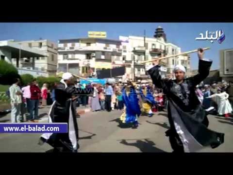 صدى البلد | فرع ثقافة قنا يحتفل بأعياد الطفولة فى ميدان الساعة