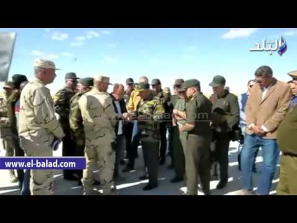 صدى البلد | رئيس الهيئة الهندسية يتفقد مشروع ال...