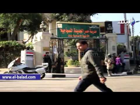 صدى البلد | عدلي منصور يدلي بصوته في مدرسة مصر الجديدة النموذجية