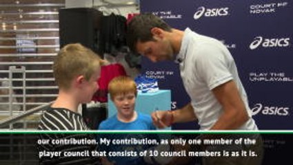 I just want to help the sport grow - Djokovic on ATP changes