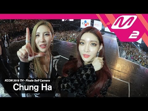 [KCON2018TH x M2] 청하(CHUNG HA) Ending Finale Self Camera