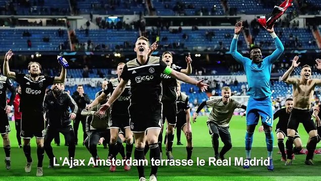 Ligue des champions: l'Ajax guillotine le grand Real