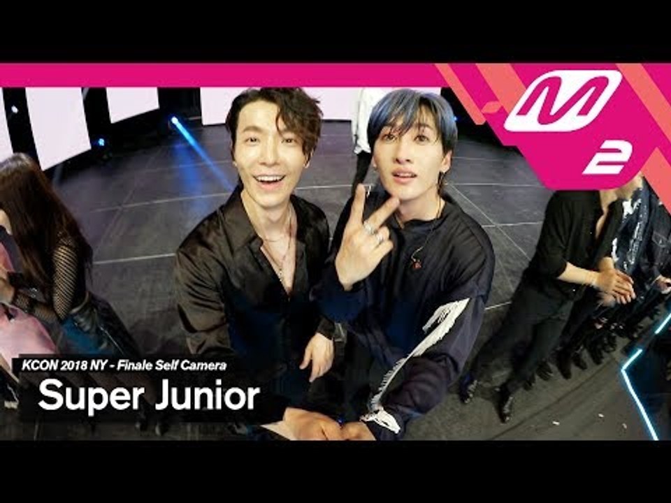 [KCON2018NY x M2] 슈퍼주니어(SUPER JUNIOR) Ending Finale Self Camera