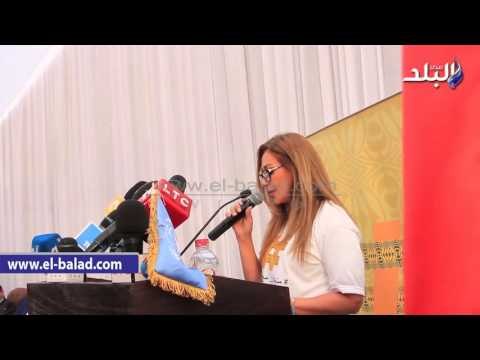 صدى البلد | ليلى علوي: انتهاكات التراث فى العراق سبب إنشاء الحملة التى أطلقها اليونسكو