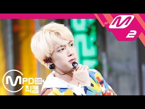 [MPD직캠] 방탄소년단 진 직캠 4K ‘IDOL’ (BTS JIN FanCam) | @MCOUNTDOWN_2018.8.30