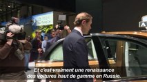 Début européen d'Aurus, constructeur de la limousine de Poutine