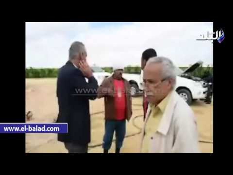 صدى البلد | وفد مجلس الوزراء يتفقد أراضي مشروع...