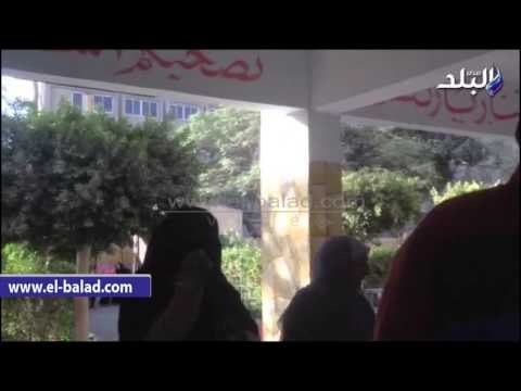 صدى البلد | إقبال كبار السن على لجان مجمع القناطر