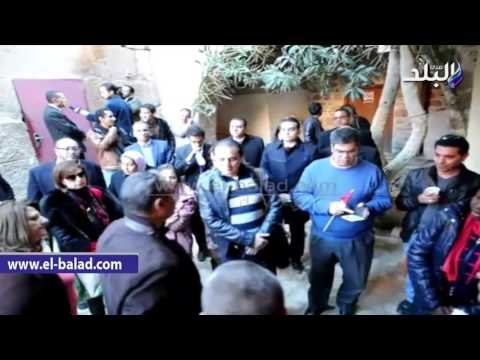 صدى البلد | فنانو واعلاميو مصر يحتفلون بعيد ميلاد القديسة بسانت كاترين