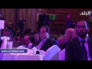 صدى البلد | أبو العينين اثناء حضور حفل تكريم مؤسسة الفكر العربي