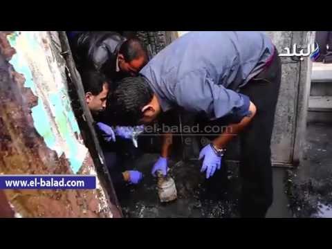 صدى البلد |النيابة والمعمل الجنائي يعاينان الملهى الليلى المحترق بالعجوزة