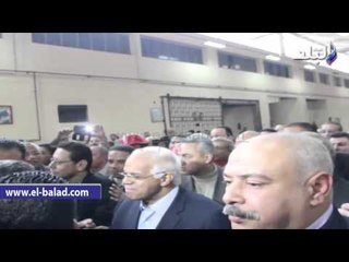 صدى البلد |  محافظ القاهرة يشيد بجهود العاملين بالنقل العام