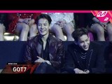 [2018MAMA x M2] 갓세븐(GOT7) Reaction to 워너원(Wanna One)'s Performance in HONG KONG