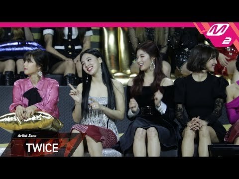 [2018MAMA x M2] 트와이스(TWICE) at 아티스트 존(Artist Zone) in HONG KONG
