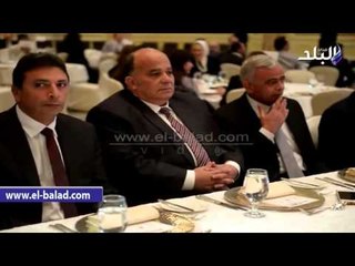 صدى البلد | بدء مراسم حفل تكريم "محلب"