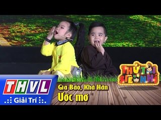 THVL | Thử tài siêu nhí - Tập 2: Ước mơ - Gia Bảo, Khả Hân