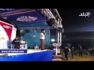 صدى البلد | جمهور نادي سبورتنج كاسل بطنطا يطالب "الجخ" بالقاء قصيدة "أنا إخوان"