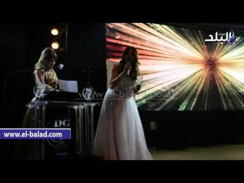 صدى البلد | تكريم نجوم الفن والاعلام في حفل مهرجان دير جست 2015