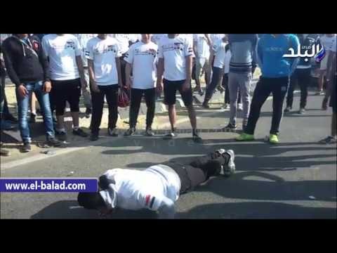 صدى البلد | الحركات البهلوانيه تتصدر المشهد في ماراثون زايد الخيري