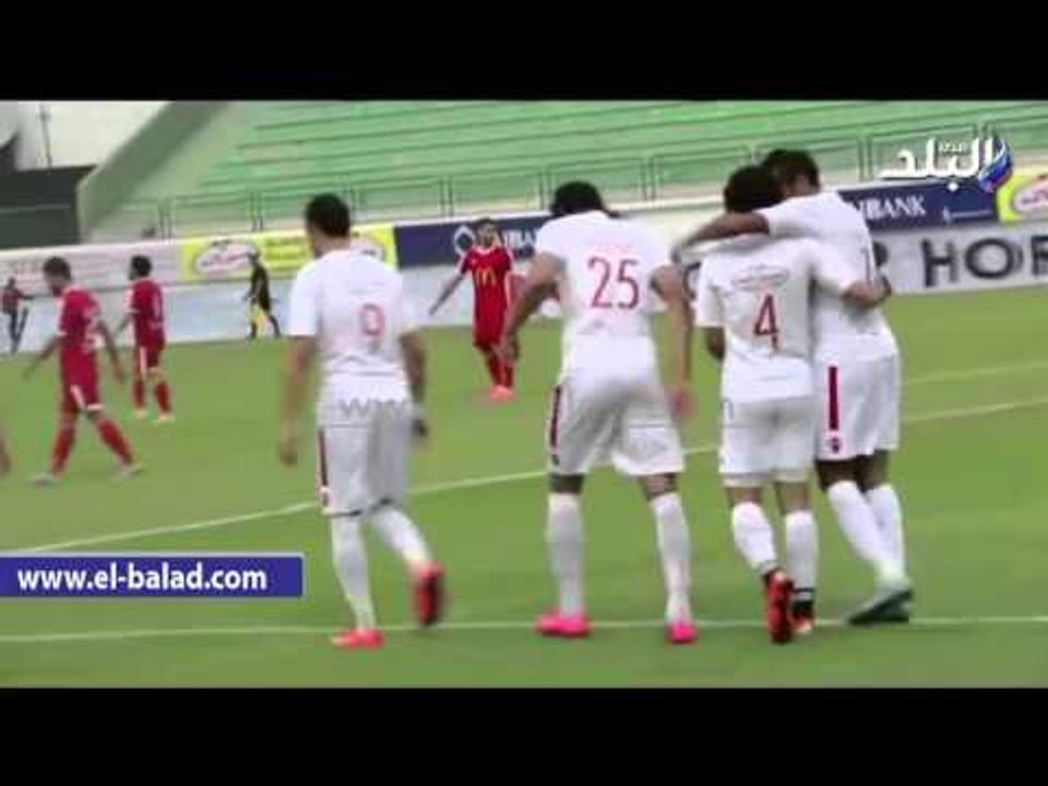 صدى البلد | الزمالك يتقدم بهدف عمر جابر في الدق...