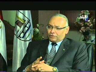 لقاء مظهر شاهين مع المستشار مجدى البتيتى (محافظ بنى سويف) 23-1-2014