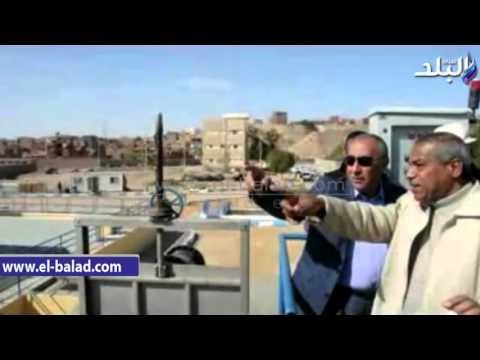 صدى البلد |رئيس قطاع المقاولون العرب بأسوان : وقف الصرف الصحي على مصرف السيل فور تطوير محطة كيما 2