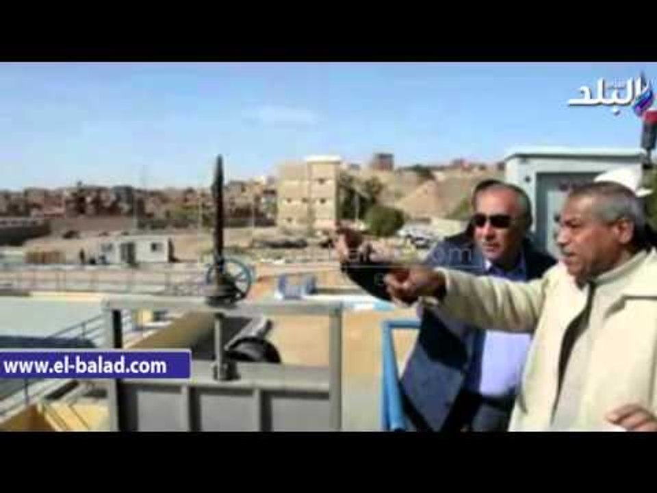 صدى البلد |رئيس قطاع المقاولون العرب بأسوان : وقف الصرف الصحي على مصرف السيل فور تطوير محطة كيما 2