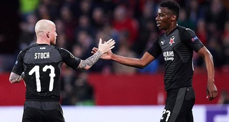 Miroslav Stoch, Sevilla-Slavia Prag Maçına Damga Vurdu