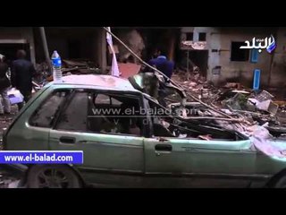 صدى البلد |  الصحة: قتيل و14 مصابًا حتى الآن حصيلة «انفجار فيصل»