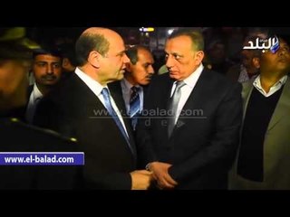 صدى البلد | وصول محافظ الجيزة إلى موقع "انفجار سهل حمزة" بفيصل