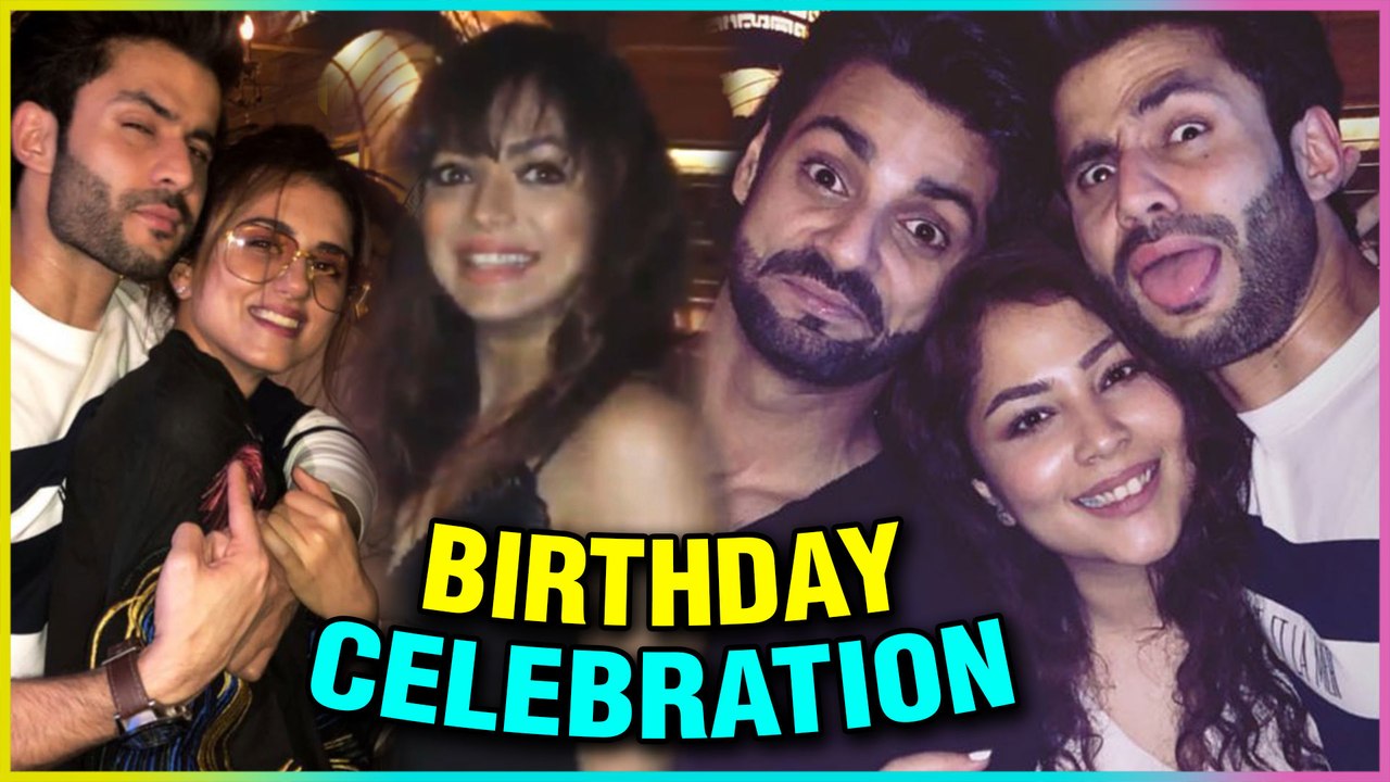Krystle D'souza, Karan Wahi, Anita Hassanandani, Drashti Dhami CELEBRATE Rahul Sharma Birthday