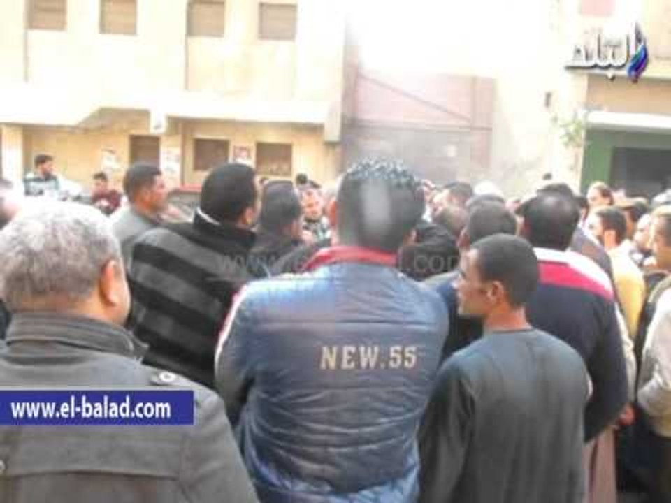 صدى البلد | وقفة أحتجاجية للعاملين المؤقتين بمديرية التموين بالفيوم