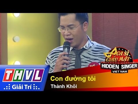 THVL | Ca sĩ giấu mặt 2015 - Tập 9: Ca sĩ Lam Trường | Con đường tôi - Thành Khôi