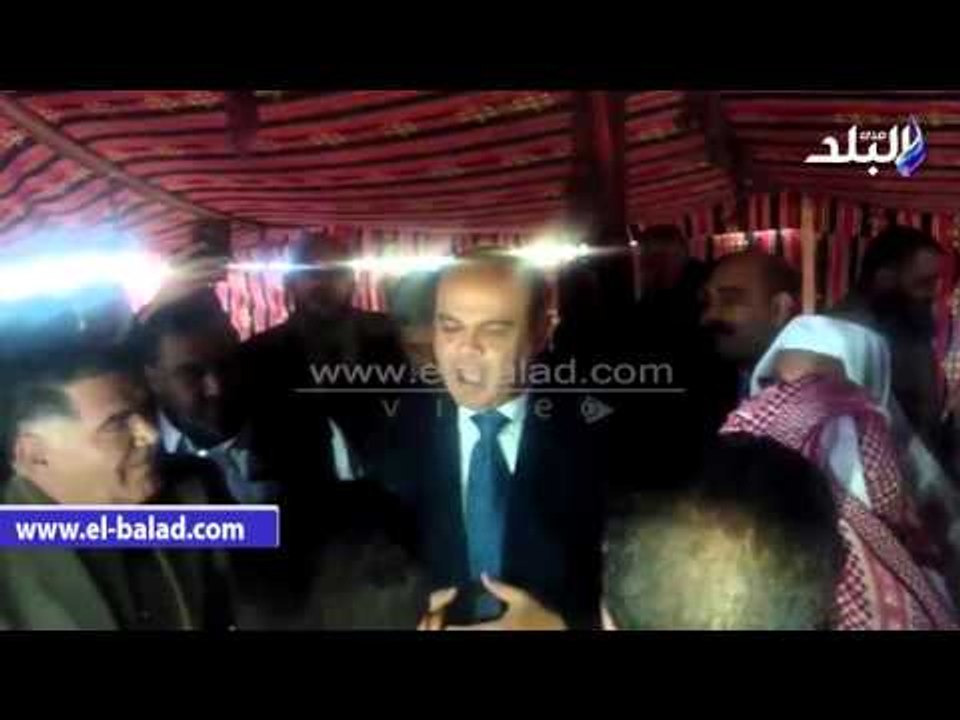 صدى البلد | أهالي مطروح يستقبلون "أبو زيد" بالا...