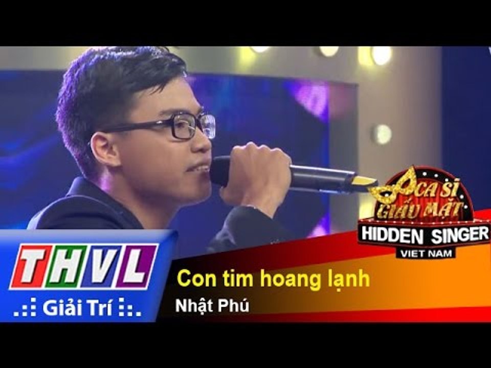 THVL | Ca sĩ giấu mặt 2015 - Tập 13: Ca sĩ Hồ Quang Hiếu | Con tim hoang lạnh - Nhật Phú