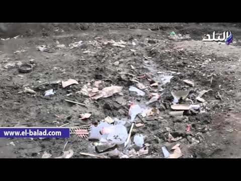 صدى البلد | الصفيرة قرية بالجيزة تغرق فى مياه الصرف الصحى