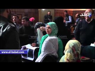 صدى البلد |  أنصار مبارك يتجمعون داخل محكمة النقض قبل نظر طعن "القصور الرئاسية"