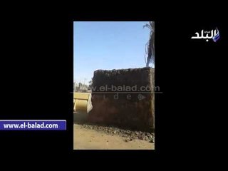 صدى البلد | إزالة قمائن الطوب المشتعلة بالاقصر