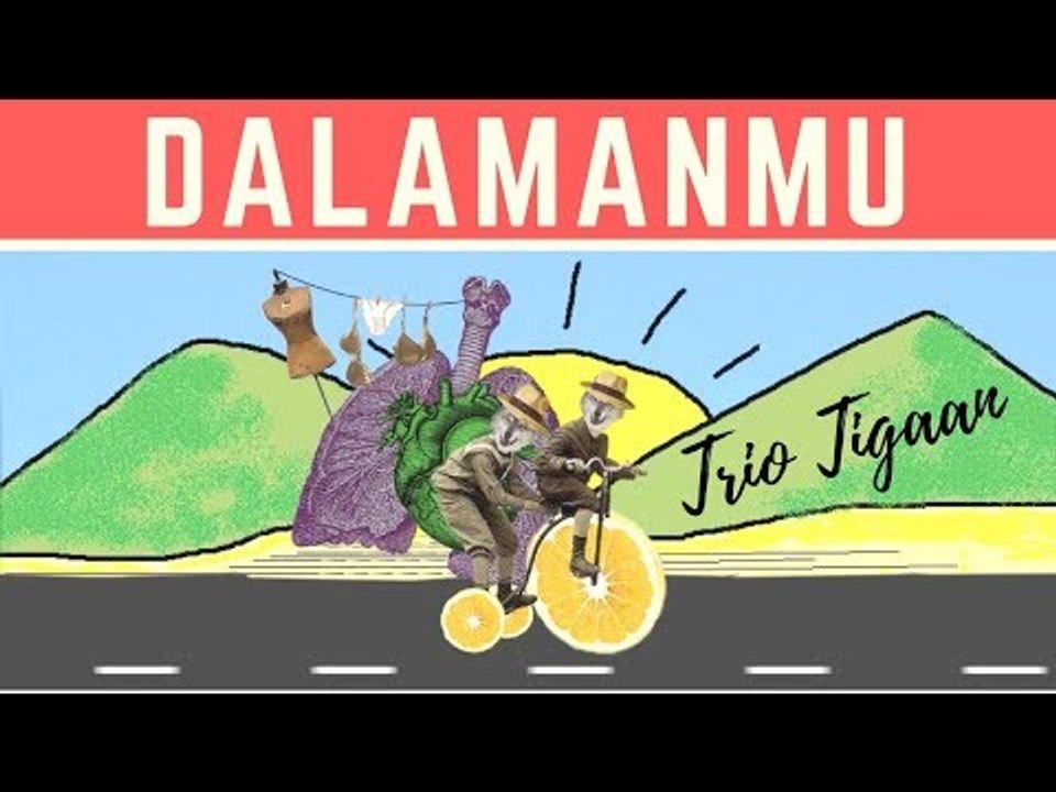 TRIO TIGAAN - DALAMANMU (OFFICIAL VIDEO LIRIK)