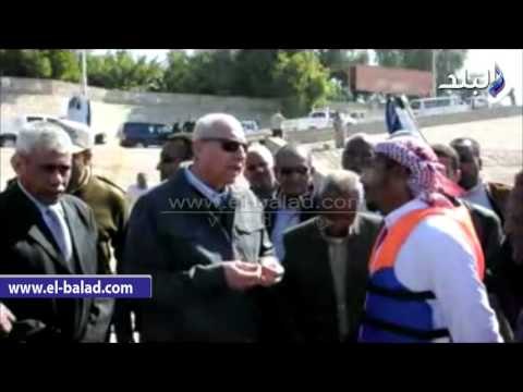 صدى البلد | محافظ أسوان يوجه بتفتيش ومسح شامل لكافة المعديات النهرية