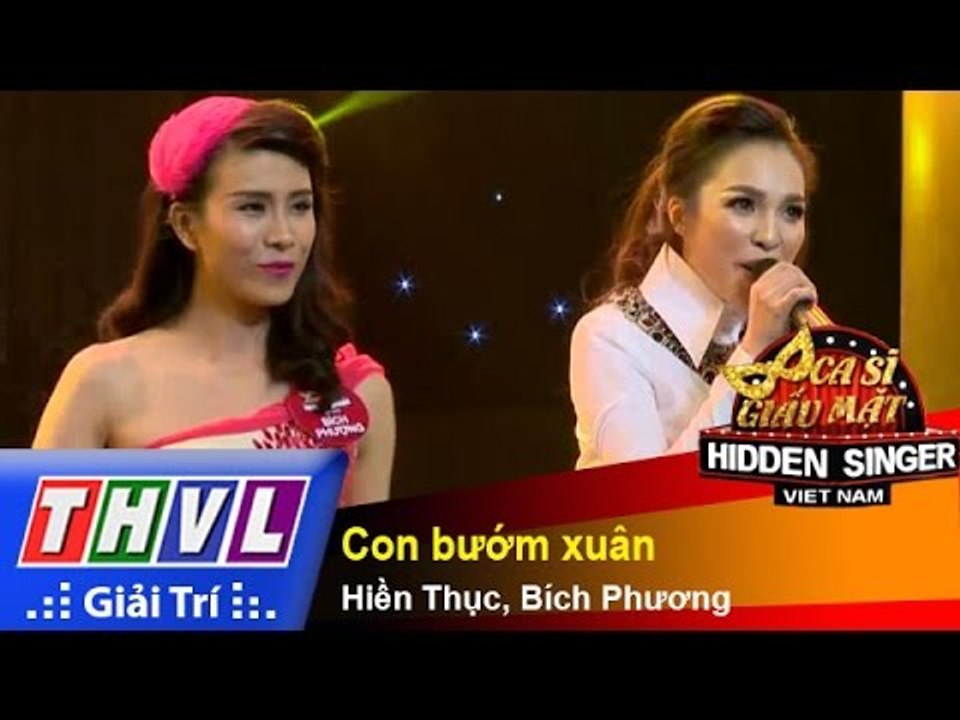 THVL | Ca sĩ giấu mặt 2015 - Tập 18 | Vòng bán kết 3: Con bướm xuân – Hiền Thục, Bích Phương