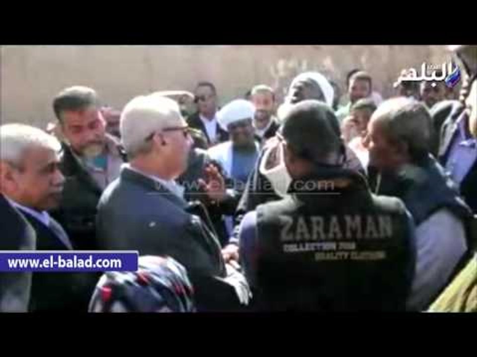 صدى البلد | محافظ أسوان يتفقد المشروعات الخدمية فى "دراو"