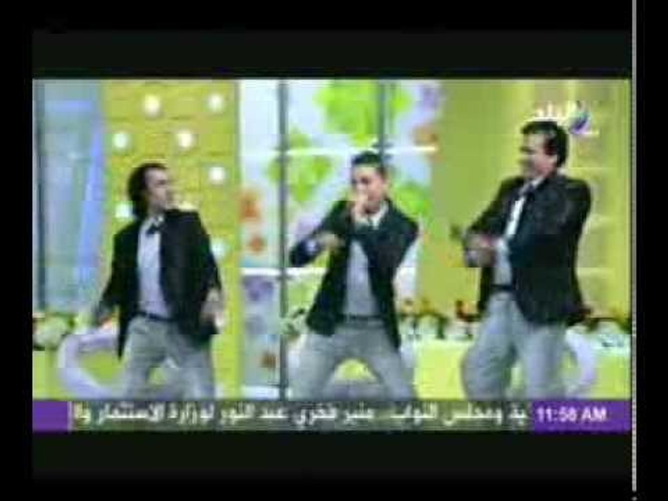 الفقرة الفنية مع " ثلاثى ضوضاء المسرح " فى صباح البلد 1-3-2014